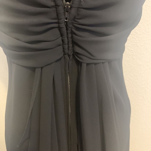 Vintage Nightway Collections Cocktail Little Black Slip Dress Women's Size 4 - Picture 9 of 12